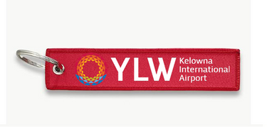 YLW AIRPORT KEY CHAIN
